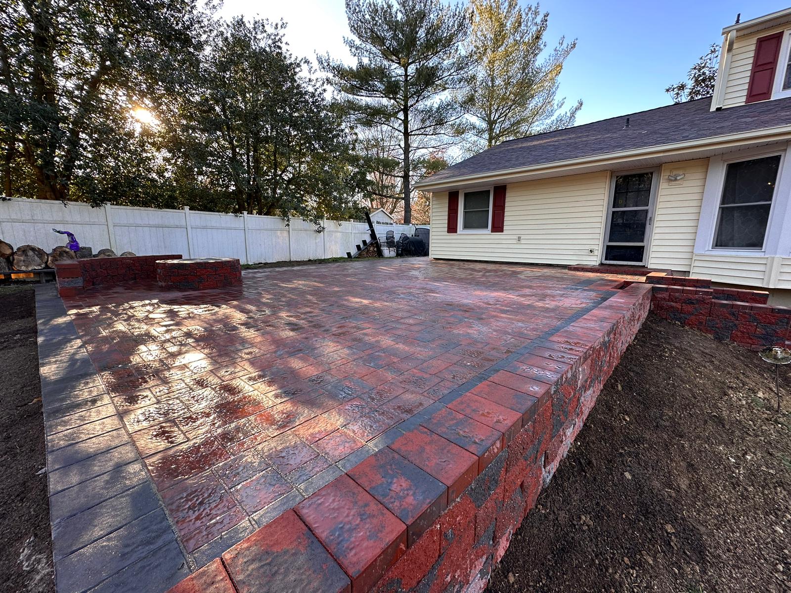 Rocky Hill Interlock Paving Installation