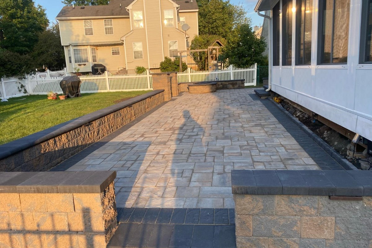 Seymour Interlock Paving Installation